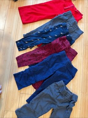 LIKE NEW! BUNDLE! 6 PAIRS! Old Navy Kids Toddler Play Pants Sz 2T